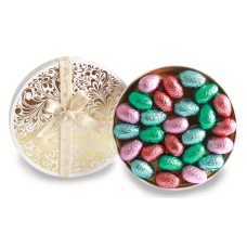 Belgian Praline Eggs in a Round Box